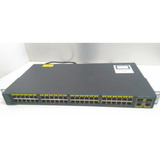 Switch Cisco Catalyst Ws-c2960-48tc-l 10/100 De