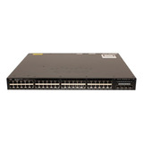 Switch Cisco Catalyst Ws-c3650-48ts-l 48 4x1g Uplink Lan Bas
