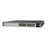 Switch Cisco Catalyst Ws-c3750e-24td-s Gerenciavel Catalyst
