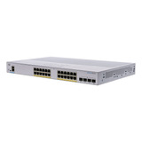 Switch Cisco Cbs250-24pp-4g De 24 Portas