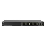 Switch Cisco Gerenciável Sf300 24 Portas, 4 Giga 2 Sfp Top