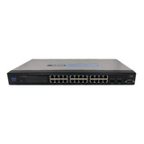 Switch Cisco Linksys Srw2024 24portas 10/100/1000