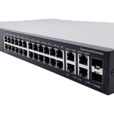 Switch Cisco Sf 300-24 Portas Srw224g4-k9 Novo 