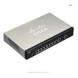Switch Cisco Sf302-08p 10/100 Poe Managed C/ Fonte
