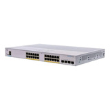 Switch Cisco Smart Cbs250 24 Portas 10/100/1000 4x1g 