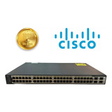 Switch Fast Poe Cisco 3750 V2 48 Portas 48ps-s 10/100