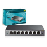 Switch Gerenciável 8 Portas Gigabit Tp-link Tl-sg108e V3