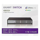 Switch Gigabit 24 Portas 10/100/1000 Ultra