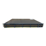 Switch Gigapoe Cisco 2960x-lps-l 48 Portas 100/1000+4 Sfp