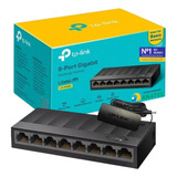 Switch Hub 8 Portas Tp-link Ls1008g Gigabit 10/100/1000 Mbps