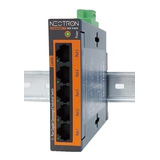 Switch Industrial Ethernet Gigabit 5 Portas Trilho Din 24v