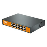 Switch Suite 16 Portas Poe 2 Uplink Gigabit 10/100/1000 Haiz