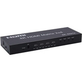 Switch/splitter Matrix 2x4 Hdmi 3d Full Hd 4k Com Controle