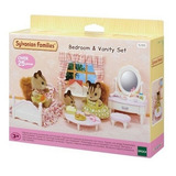 Sylvanian Families Conjunto Quarto Com Penteadeira Epoch