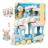 Sylvanian Families Trenzinho Arco Íris Flutuando