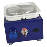 T Mini Roda De Cerâmica Elétrica Formando Artesanato Azul