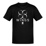 T-shirt Bts Wings Albúm Cd K-pop