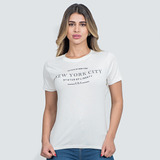 T-shirt Fem Mc Estmp New York City. 6423-1 Off U