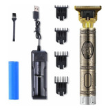 T9 Usb Recarregável Profissional Cabelo Trimmer 0mm Baldhead