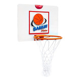 Tabela De Basquete Infantil Acrílico Com Mini Bola E Rede