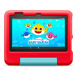 Tablet Infantil Amazon Kids Fire 7 Com Capa 2022 De 32 Gb, Cor Vermelha