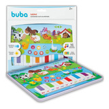 Tablet Infantil Cantando Com Os Animais Buba Musical Teclado