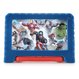 Tablet Infantil Vingadores 4gb 64gb Azul