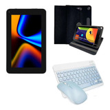 Tablet M7 64gb 4gb Wi-fi Com Kit Teclado + Mouse Azul E Capa