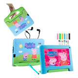 Tablet Peppa Pig Infantil C/ 32gb Case Suporte + Fone Caneta