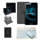 Tablet Positivo 64gb 2gb Com Kit Teclado E Mouse Azul E Capa