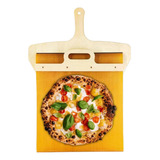 Tábua Pá De Pizza De Transferência Com Esteira Deslizante 