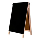 Tabuleiro De Calçada Placa Para Propaganda 2 Faces 90x60 Mdf