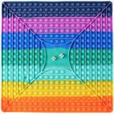 Tabuleiro De Xadrez Pop Rainbow Fidget