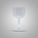 Taça Acrílica Pit-500 500ml Gin Cristal Transp - 04 Unid