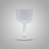 Taça Acrílica Pit-500 500ml Gin Cristal Transp - 04 Unid