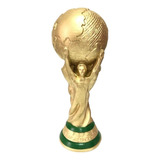 Taça Troféu Copa Do Mundo Qatar Fifa Tamanho Real 37cm