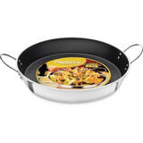 Tacho Paella Antiaderente 50cm Hotel Paellera Alumínio Abc