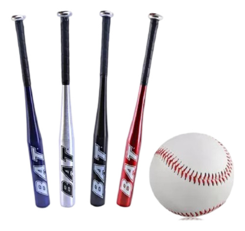 Taco Beisebol Alumnio Com Bola Ax 63cm 25 586 Exclusivo