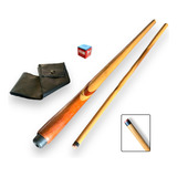 Taco Com Rosca Para Bilhar/sinuca/snooker/pebolim Com Capa.