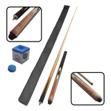 Taco De Bilhar Sinuca Set 3/4 Modelo 301/3 Dc Profissional Cor Natural