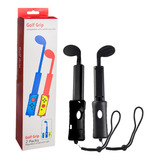 Taco Golfe Para Nintendo Switch Joy-con Suporte Preto