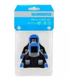Taco Pedal Clip Shimano Sm-sh12 Azul Speed Pedal Original