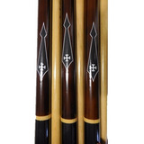Taco Rosca Cruz De Malta C/ Capa Giz Bilhar Snooker Sinuca