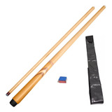 Taco Sinuca De Rosca / Bilhar / Snooker - 1,45m - Marchetado