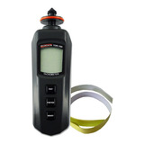 Tacômetro Digital Optico E Contato Medidor De Rotação Rpm