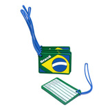 Tag De Mala Bandeira Do Brasil