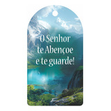 Tag Evangélica Frase O Senhor Te Abençoe E Te Guarde 5x9 50u