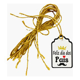 Tag Para O Dia Dos Pais Com Cordão 30 Unidades