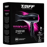 Taiff Secador Titanium Colors Pink 2100w - 127v