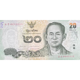 Tailândia - 20 Bahat De 2.013